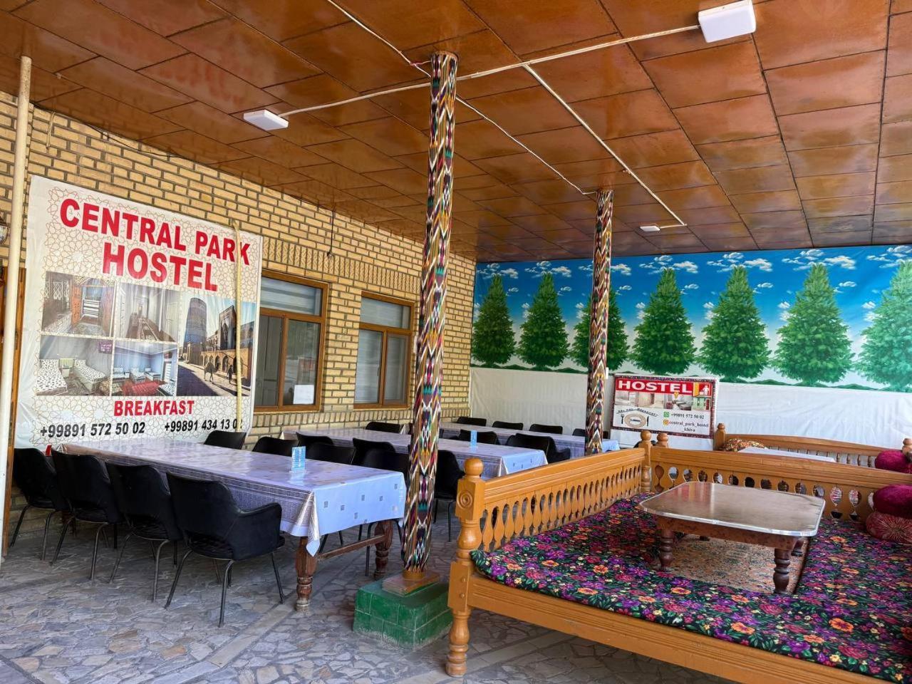 Central Park Hostel Khiva Buitenkant foto