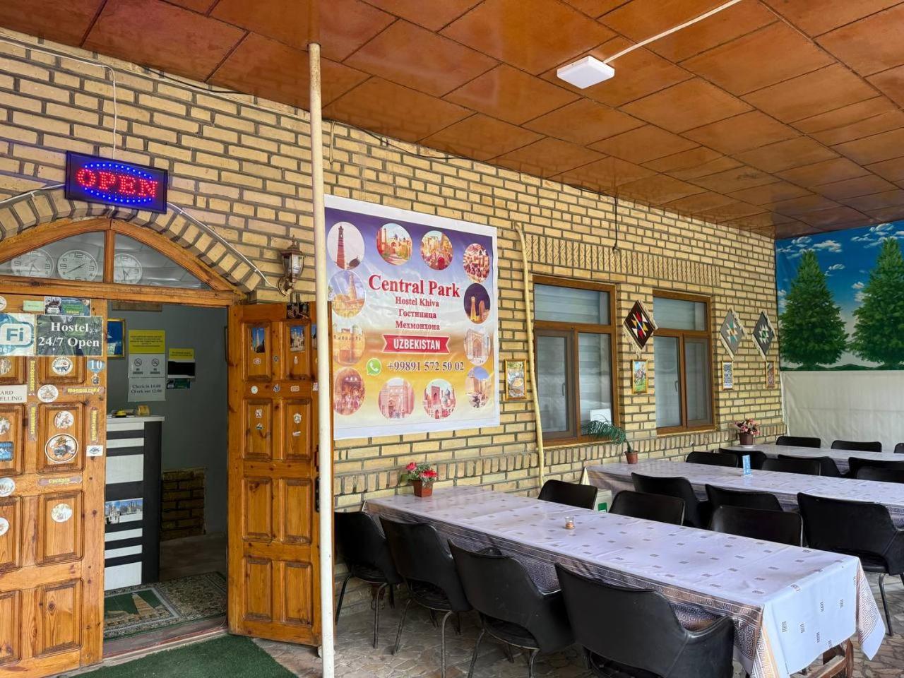 Central Park Hostel Khiva Buitenkant foto